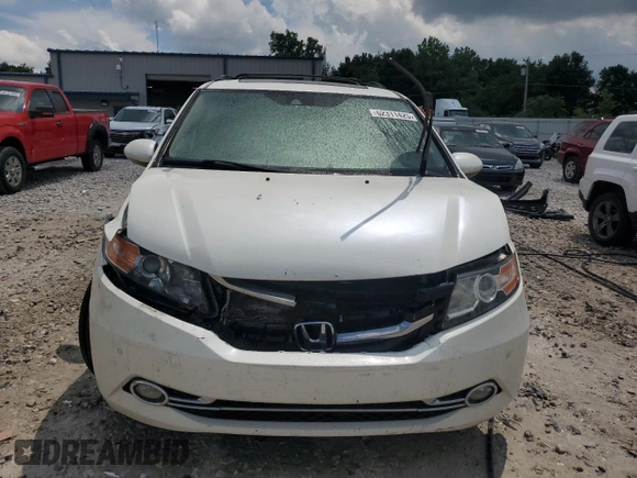 2014 Honda Odyssey Touring with VIN 5FNRL5H92EB020189, listed as a Copart auction lot 62311425 with Not provided miles and Clean title. Bid and sale history available at DreamBid. Image 5.