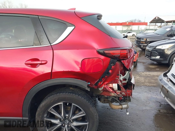 2018 Mazda CX-5 Grand Touring with VIN JM3KFBDM8J0406276, listed as a IAAI auction lot 41447355 with 70,772 mi miles. Bid and sale history available at carsss.com. Image 6.