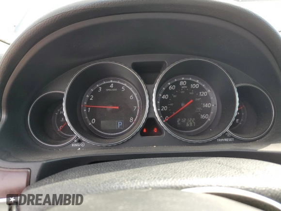 2008 Infiniti M with VIN JNKAY01F48M654549, listed as a Copart auction lot 51798965 with 212,122 mi miles and Salvage Title. Bid and sale history available at DreamBid. Image 9.