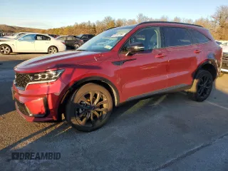 2023 Kia Sorento SX z VIN 5XYRKDLF8PG231242, wystawiony jako Copart lot #87232764 z przebiegiem 14 807 mil mil oraz Szkoda całkowita • Salvage title. Historia ofert i sprzedaży dostępna na DreamBid. Obrazek 1.
