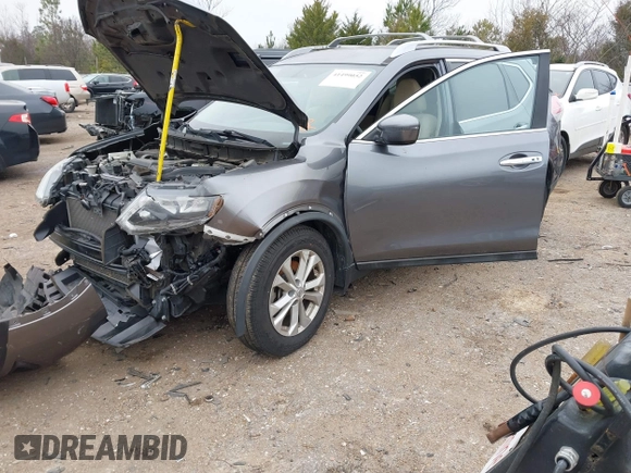 2016 Nissan Rogue S with VIN 5N1AT2MN6GC888805, listed as a IAAI auction lot 41499052 with 101,858 mi miles and . Bid and sale history available at DreamBid. Image 18.