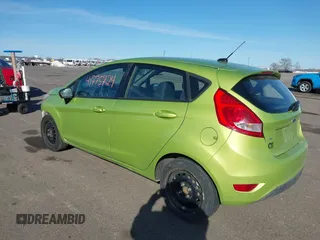 2013 Ford Fiesta SE with VIN 3FADP4EJ2DM162551, listed as a IAAI auction lot 41775724 with 166,750 mi miles. Bid and sale history available at carsss.com. Image 3.
