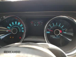 2014 Ford Mustang V6 with VIN 1ZVBP8AM6E5299523, listed as a Copart auction lot 55768065 with 128,500 mi miles and Salvage title. Bid and sale history available at DreamBid. Image 9.