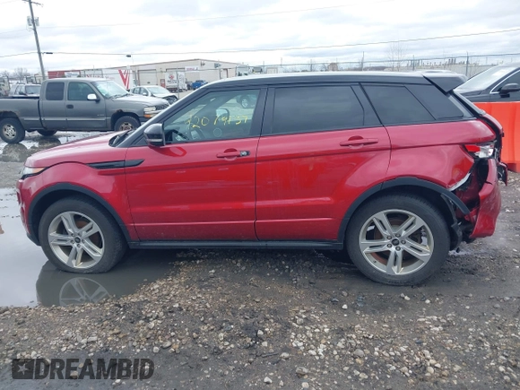 2013 Land Rover Range Rover Evoque Dynamic Premium with VIN SALVT2BG8DH841163, listed as a IAAI auction lot 42079137 with 98,533 mi miles and . Bid and sale history available at DreamBid. Image 14.