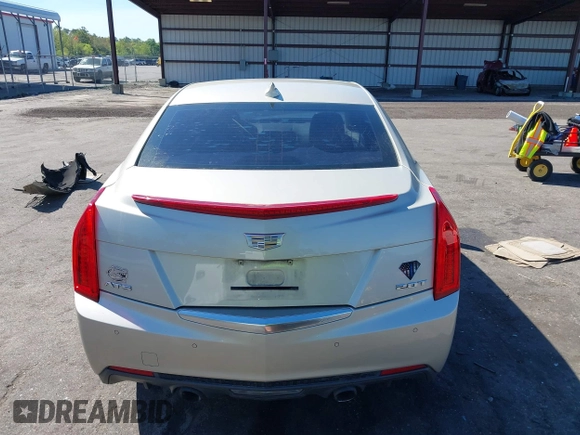 2015 Cadillac ATS Sedan Luxury RWD with VIN 1G6AB5RX4F0140981, listed as a IAAI auction lot 41889433 with 80,466 mi miles. Bid and sale history available at carsss.com. Image 17.