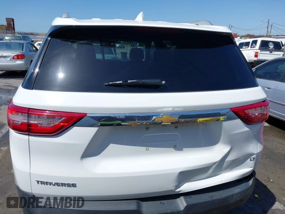 2018 Chevrolet Traverse LT Cloth with VIN 1GNERGKW8JJ247162, listed as a IAAI auction lot 41949401 with 89,513 mi miles. Bid and sale history available at carsss.com. Image 16.