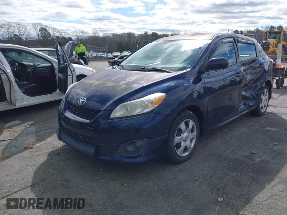 2010 Toyota Matrix with VIN 2T1KU4EE4AC358606, listed as a IAAI auction lot 41731982 with 162,580 mi miles. Bid and sale history available at carsss.com. Image 2.
