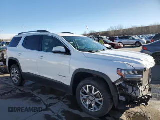 2020 GMC Acadia SLT with VIN 1GKKNML47LZ180484, listed as a Copart auction lot 86711264 with 54,643 mi miles and Salvage Title. Bid and sale history available at DreamBid. Image 4.