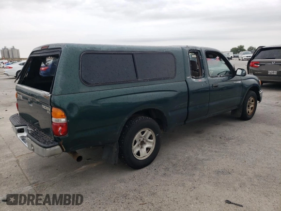 2002 Toyota Tacoma with VIN 5TEVL52N12Z886156, listed as a Copart auction lot 58209115 with 239,882 mi miles and Clean title. Bid and sale history available at DreamBid. Image 3.
