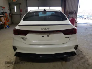 2024 Kia Forte GT-Line with VIN 3KPF54AD0RE753374, listed as a Copart auction lot 45887275 with 23,210 mi miles and Salvage Title. Bid and sale history available at carsss.com. Image 6.