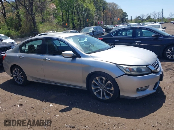 2015 Honda Accord Sport with VIN 1HGCR2F52FA029201, listed as a IAAI auction lot 42135014 with 203,855 mi miles and . Bid and sale history available at DreamBid. Image 13.