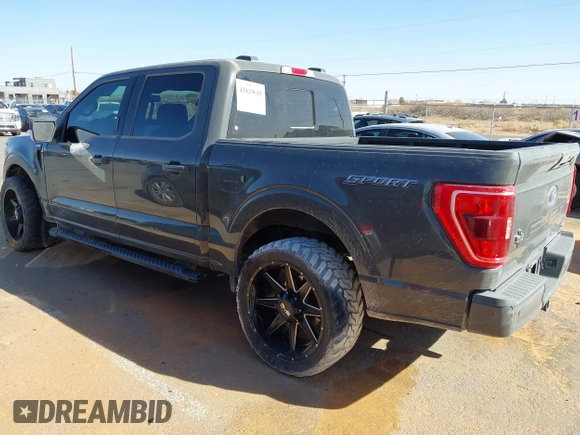 2021 Ford F-150 XL with VIN 1FTEW1CP9MFD08922, listed as a IAAI auction lot 41829619 with 69,286 mi miles. Bid and sale history available at carsss.com. Image 14.
