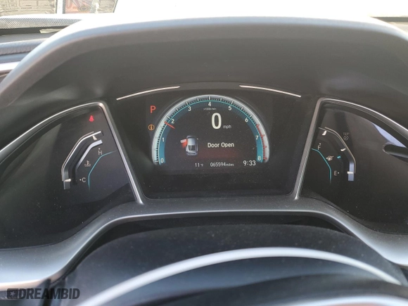 2017 Honda Civic Coupe Touring with VIN 2HGFC3B94HH351307, listed as a Copart auction lot 45623845 with 65,594 mi miles and Salvage Title. Bid and sale history available at carsss.com. Image 9.
