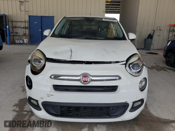 2016 FIAT 500X Lounge z VIN ZFBCFXDT2GP397059, wystawiony jako Copart lot #54349335 z przebiegiem 105 642 mil mil oraz Szkoda całkowita • Salvage title. Historia ofert i sprzedaży dostępna na DreamBid. Obrazek 5.