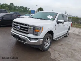 2022 Ford F-150 XL with VIN 1FTFW1E82NKE53822, listed as a IAAI auction lot 41869709 with 61,106 mi miles. Bid and sale history available at carsss.com. Image 17.