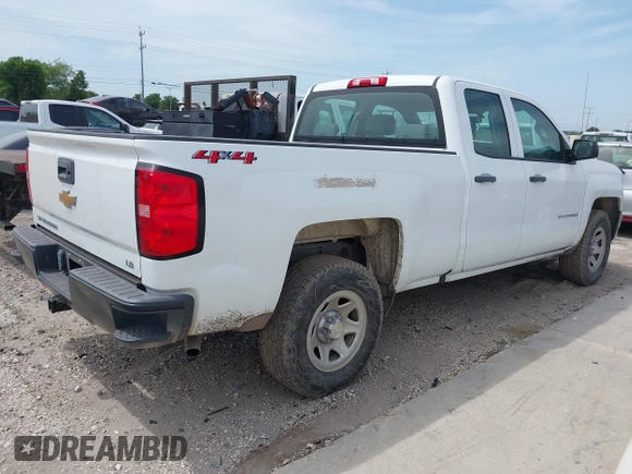 2019 Chevrolet Silverado 1500 Work Truck with VIN 2GCVKNEC7K1160898, listed as a IAAI auction lot 42223183 with 58,190 mi miles and . Bid and sale history available at DreamBid. Image 4.
