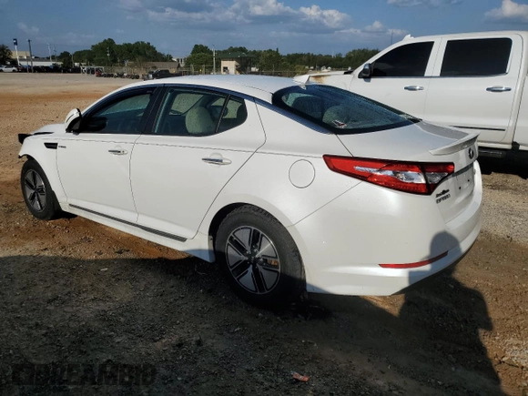 2013 Kia Optima Hybrid LX with VIN KNAGM4AD4D5058162, listed as a Copart auction lot 71489384 with 86,981 mi miles and Salvage Title. Bid and sale history available at carsss.com. Image 2.