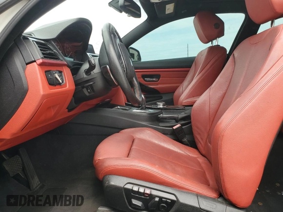 2014 BMW 4 Series 428i xDrive with VIN WBA3N9C50EF721267, listed as a Copart auction lot 55880705 with 117,748 mi miles and Clean Title. Bid and sale history available at carsss.com. Image 7.