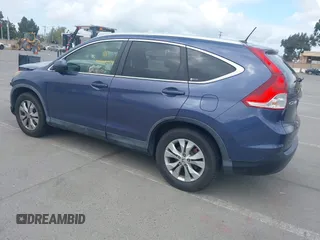 2012 Honda CR-V EX-L with VIN JHLRM3H74CC005819, listed as a IAAI auction lot 41899830 with 150,874 mi miles and . Bid and sale history available at carsss.com. Image 3.