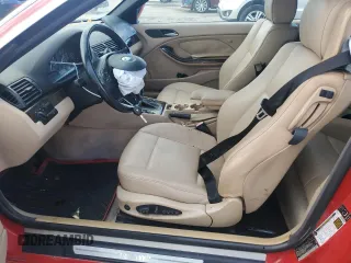 2005 BMW 3 Series 325Ci with VIN WBABW33485PL36370, listed as a Copart auction lot 83748104 with Not Provided miles and Non Repairable. Bid and sale history available at carsss.com. Image 7.