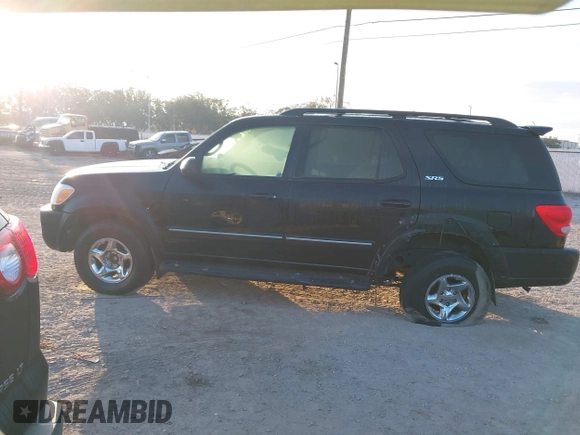 2007 Toyota Sequoia SR5 with VIN 5TDZT34A07S293473, listed as a IAAI auction lot 41556829 with 278,443 mi miles and . Bid and sale history available at DreamBid. Image 14.