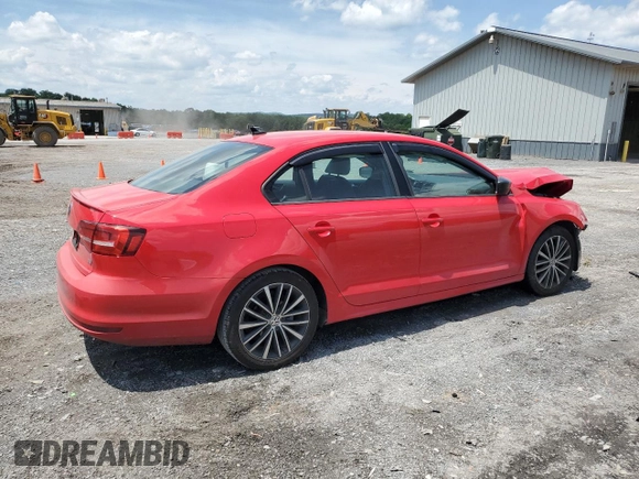 2015 Volkswagen Jetta Sport с VIN 3VWD17AJ9FM416663, выставлен на аукционе Copart как лот 58864685 с пробегом 142 755 миль миль и Списание • Salvage title. История ставок и продаж доступна на DreamBid. Изображение 3.