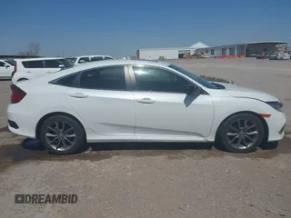 2019 Honda Civic Sedan EX with VIN 19XFC1F34KE008721, listed as a IAAI auction lot 41845651 with 80,991 mi miles. Bid and sale history available at carsss.com. Image 13.