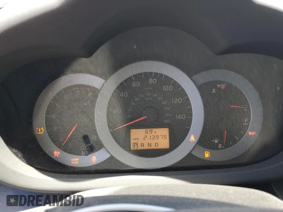 2010 Toyota RAV4 Sport with VIN 2T3WK4DV3AW004252, listed as a Copart auction lot 52110205 with 213,975 mi miles and Salvage Title. Bid and sale history available at carsss.com. Image 9.