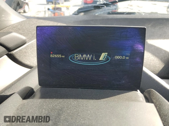 2017 BMW i3 with VIN WBY1Z8C52HV551205, listed as a Copart auction lot 48047623 with 82,655 mi miles. Bid and sale history available at carsss.com. Image 9.