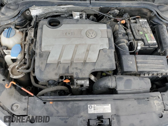 2011 Volkswagen Jetta TDI with VIN 3VWLL7AJ7BM059113, listed as a Copart auction lot 60731135 with Not provided miles and Clean title. Bid and sale history available at DreamBid. Image 11.