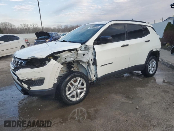 2017 Jeep Compass Sport с VIN 3C4NJDAB5HT642738, выставлен на аукционе Copart как лот 49900965 с пробегом 138 836 миль миль и На запчасти • Non repairable. История ставок и продаж доступна на DreamBid. Изображение 1.