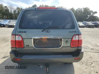 2002 Lexus LX 470 z VIN JTJHT00W723514716, wystawiony jako Copart lot #42646295 z przebiegiem 188 817 mil mil oraz Szkoda całkowita • Salvage title. Historia ofert i sprzedaży dostępna na DreamBid. Obrazek 6.