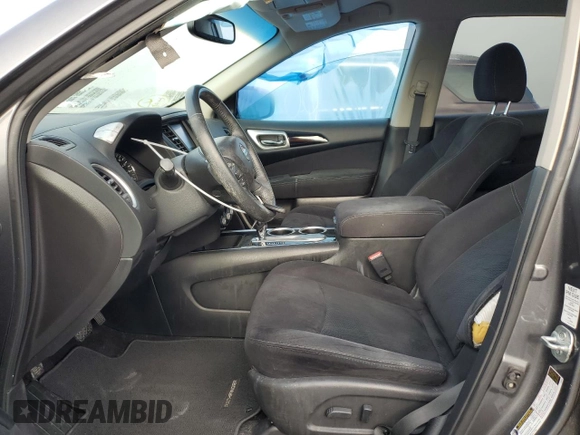 2016 Nissan Pathfinder SV with VIN 5N1AR2MNXGC618121, listed as a Copart auction lot 49556115 with 97,409 mi miles and Salvage Title. Bid and sale history available at carsss.com. Image 7.