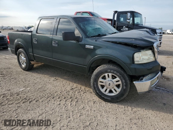 2004 Ford F-150 XLT with VIN 1FTPW12544KB47167, listed as a Copart auction lot 53028675 with 215,730 mi miles and Salvage Title. Bid and sale history available at carsss.com. Image 4.
