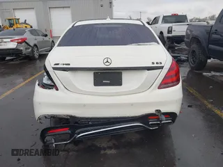 2019 Mercedes-Benz S-Class AMG S 63 with VIN WDDUG8JBXKA434294, listed as a IAAI auction lot 41239594 with 65,778 mi miles. Bid and sale history available at carsss.com. Image 16.