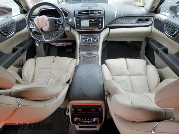 2017 Lincoln Continental Reserve with VIN 1LN6L9NP0H5612429, listed as a Copart auction lot 67997474 with 77,403 mi miles and Salvage Title. Bid and sale history available at carsss.com. Image 8.