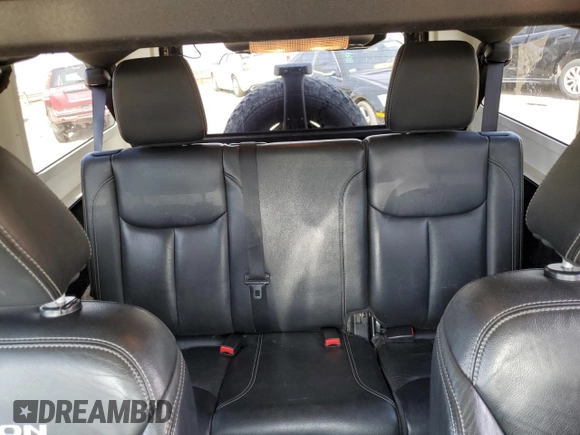 2016 Jeep Wrangler Unlimited Rubicon with VIN 1C4HJWFG4GL107777, listed as a Copart auction lot 48974135 with 118,164 mi miles and Salvage Title. Bid and sale history available at carsss.com. Image 10.