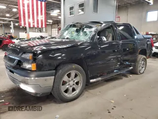 2005 Chevrolet Avalanche Z71 with VIN 3GNEK12Z25G185227, listed as a Copart auction lot 79913834 with 201,102 mi miles and Salvage Title. Bid and sale history available at DreamBid. Image 1.