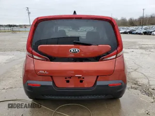 2021 Kia Soul S with VIN KNDJ23AU4M7755280, listed as a Copart auction lot 49553445 with Not Provided miles and Salvage Title. Bid and sale history available at DreamBid. Image 6.