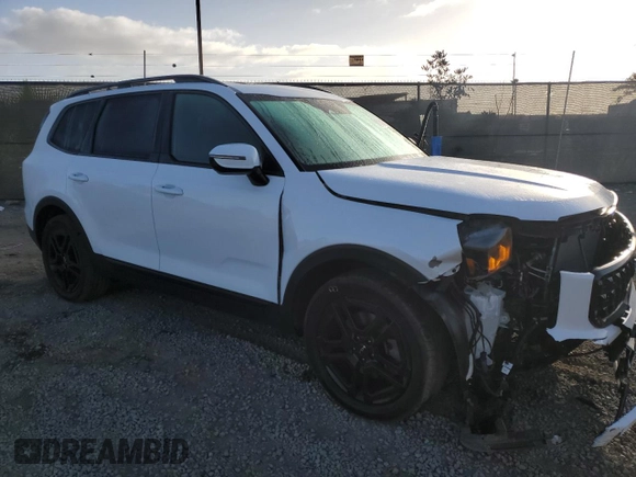 2024 Kia Telluride SX Prestige with VIN 5XYP5DGC7RG514765, listed as a Copart auction lot 84893694 with 4,341 mi miles and Salvage title. Bid and sale history available at DreamBid. Image 4.
