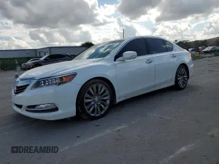 2016 Acura RLX Advance Pkg with VIN JH4KC1F9XGC000087, listed as a Copart auction lot 45076754 with 65,065 mi miles and Salvage Title. Bid and sale history available at carsss.com. Image 1.