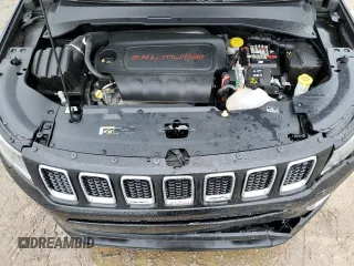 2021 Jeep Compass Altitude with VIN 3C4NJDBB7MT517572, listed as a Copart auction lot 57834785 with 23,523 mi miles and Non repairable. Bid and sale history available at DreamBid. Image 12.
