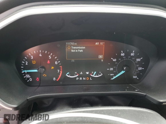 2020 Ford Escape SEL with VIN 1FMCU0H65LUA80849, listed as a Copart auction lot 63335555 with 111,763 mi miles and Non repairable. Bid and sale history available at DreamBid. Image 9.