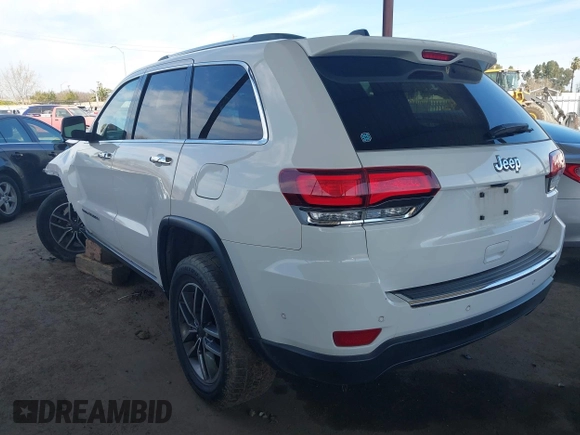 2020 Jeep Grand Cherokee Limited with VIN 1C4RJEBG6LC245478, listed as a IAAI auction lot 41637410 with 100,062 mi miles. Bid and sale history available at carsss.com. Image 3.