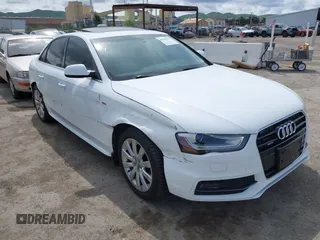 2015 Audi A4 Premium z VIN WAUBFAFL3FN028446, wystawiony jako IAAI lot #41950303 z przebiegiem 170 215 mil mil oraz . Historia ofert i sprzedaży dostępna na DreamBid. Obrazek 1.