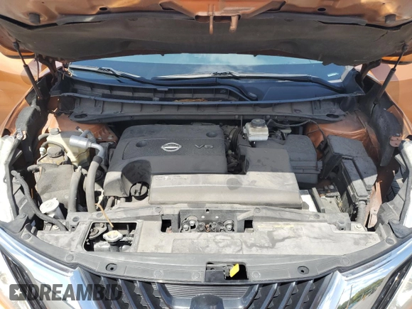 2017 Nissan Murano S with VIN 5N1AZ2MG0HN116788, listed as a Copart auction lot 54847345 with 77,749 mi miles and Clean Title. Bid and sale history available at carsss.com. Image 12.