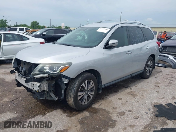 2018 Nissan Pathfinder SL with VIN 5N1DR2MN2JC602824, listed as a IAAI auction lot 42487986 with 127,955 mi miles and . Bid and sale history available at DreamBid. Image 18.