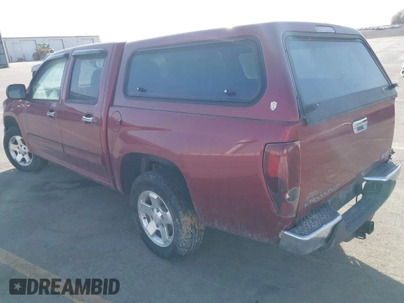 2010 GMC Canyon SLE1 with VIN 1GTDSCD91A8147601, listed as a IAAI auction lot 41700120 with 125,678 mi miles. Bid and sale history available at carsss.com. Image 3.