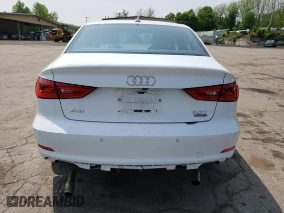 2016 Audi A3 2.0T Premium with VIN WAUB8GFF6G1075373, listed as a Copart auction lot 52024643 with 24,024 mi miles. Bid and sale history available at carsss.com. Image 6.