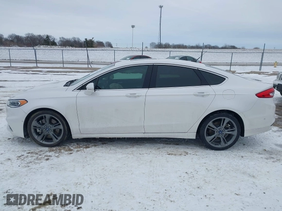 2017 Ford Fusion Sport with VIN 3FA6P0VP0HR246768, listed as a IAAI auction lot 41593508 with 95,027 mi miles. Bid and sale history available at carsss.com. Image 14.